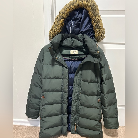 AIGLE Women’s Winter Coat - Green, Size 40 - Picture 12 of 12